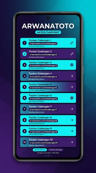 Tampilan link alternatif arwanatoto